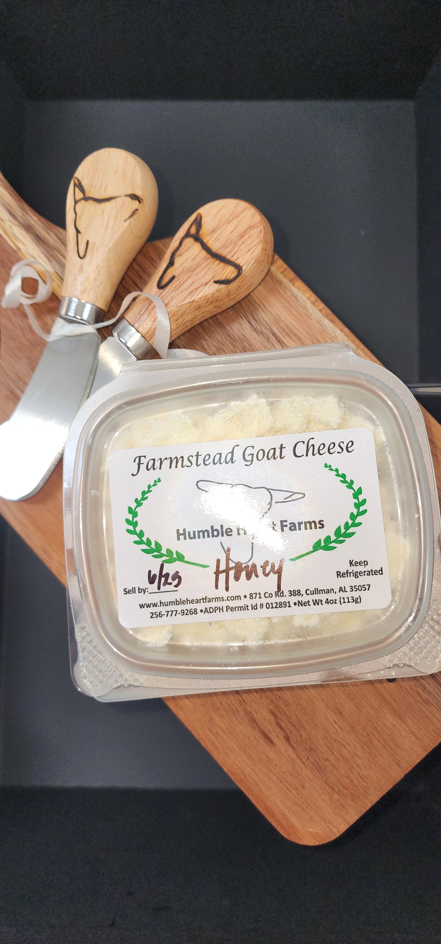 Farmstead goat cheese